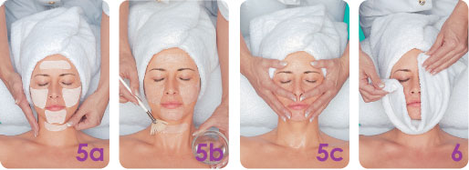 Cranberr facial mask